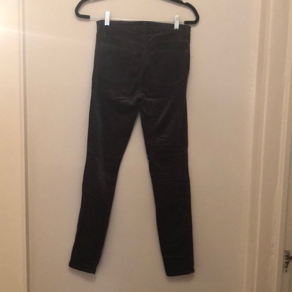 JBrand velvet super skinny legging asphalt size 26 - Picture 5 of 6